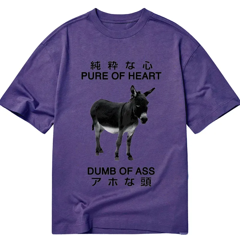 Tokyo-Tiger Pure Of Heart Dumb Of Ass Classic T-Shirt Sale