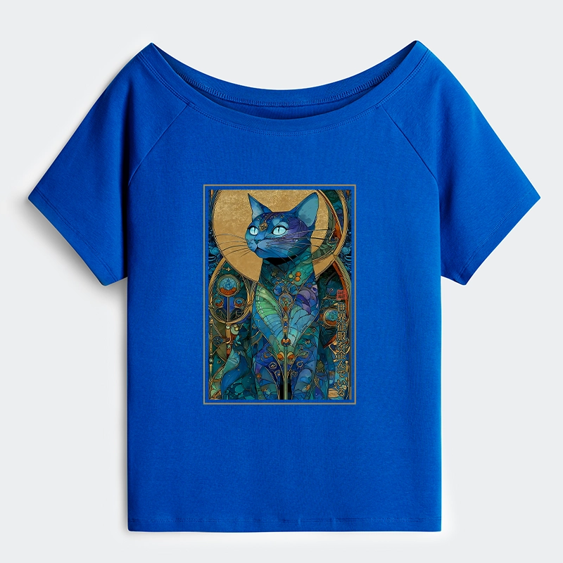 Tokyo-Tiger The Cat’s Plan To Rule Them All Off Shoulder T-Shirt