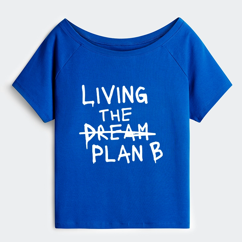 Tokyo-Tiger Implement Plan B Off Shoulder T-Shirt