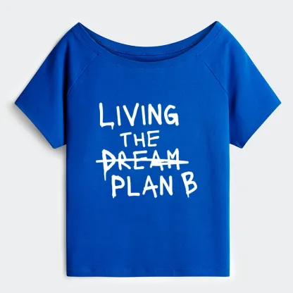 Tokyo-Tiger Implement Plan B Off Shoulder T-Shirt