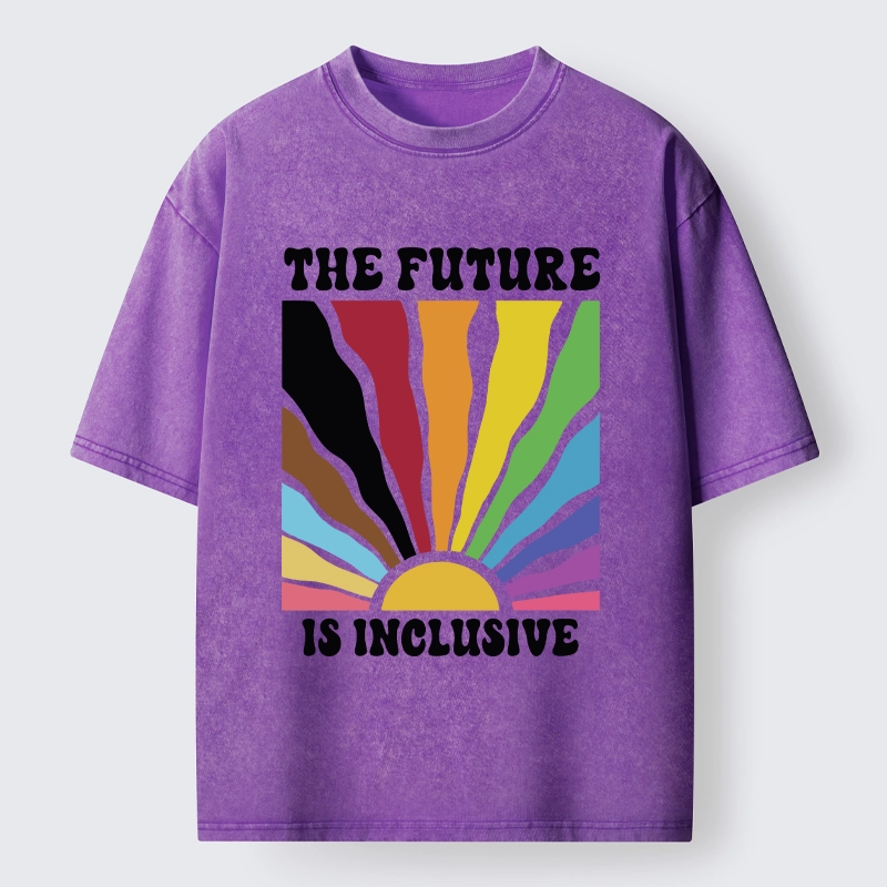 Tokyo-Tiger Pride Future Is Inclusive Washed T-Shirt