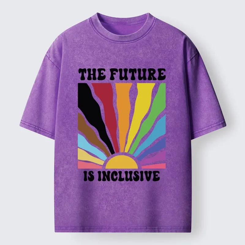 Tokyo-Tiger Pride Future Is Inclusive Washed T-Shirt