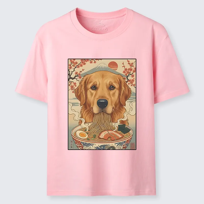 Tokyo-Tiger Japanese Style Dog Ramen Meme Classic T-Shirt