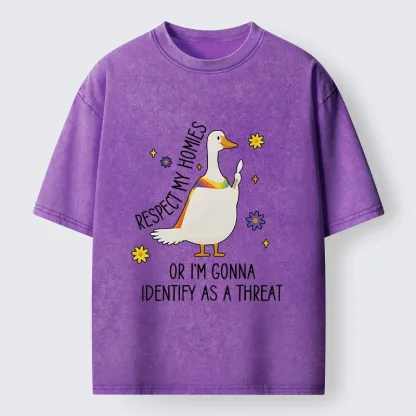 Tokyo-Tiger Goose Pride Art Washed T-Shirt