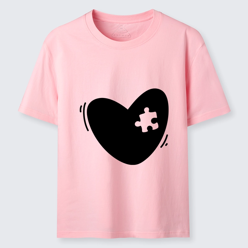 Tokyo-Tiger Cute Heart Puzzle Classic T-Shirt