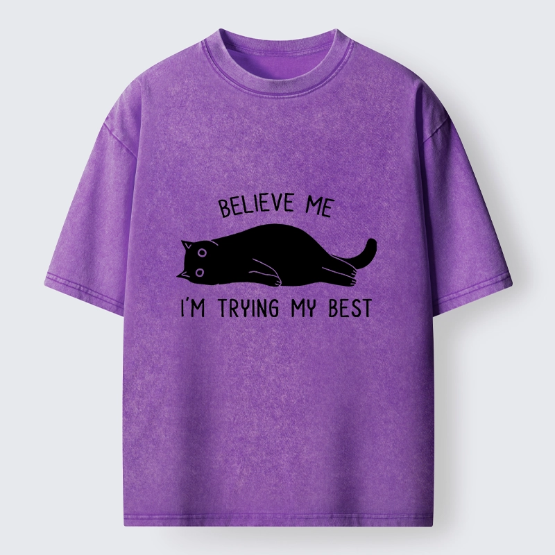 Tokyo-Tiger When Life Is Hard Nap First Washed T-Shirt