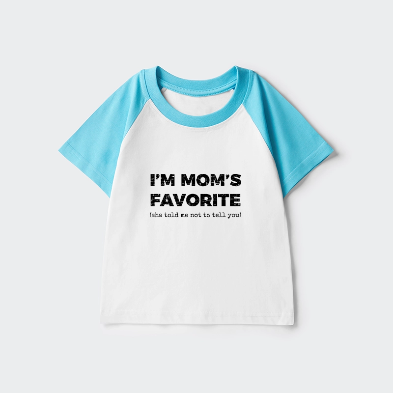 Tokyo-Tiger Mother's Day Jokes Kids Raglan T-shirt