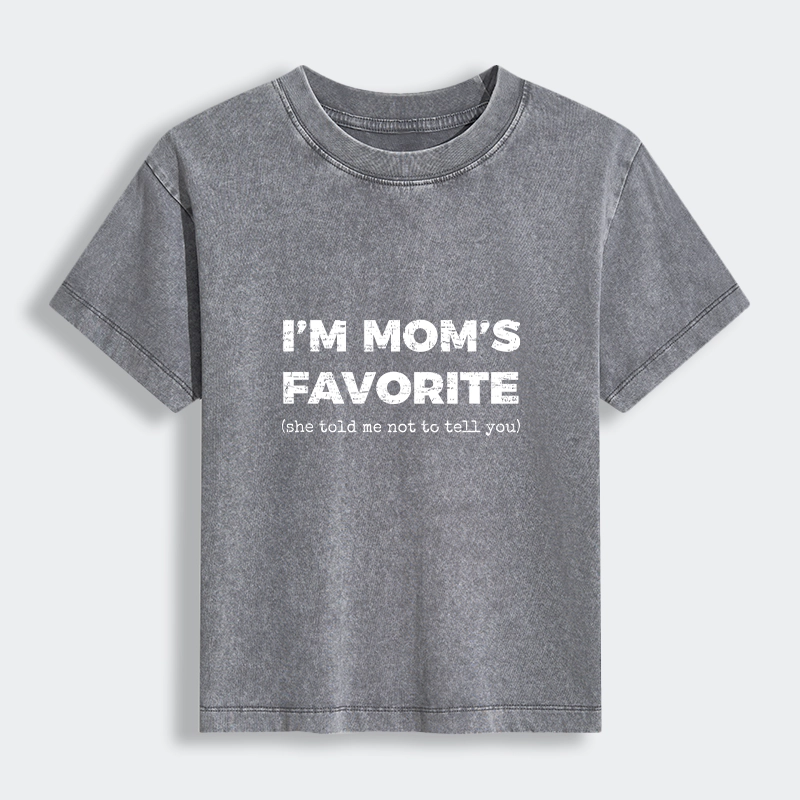 Tokyo-Tiger Mother's Day Jokes Women's Washed T-shirt