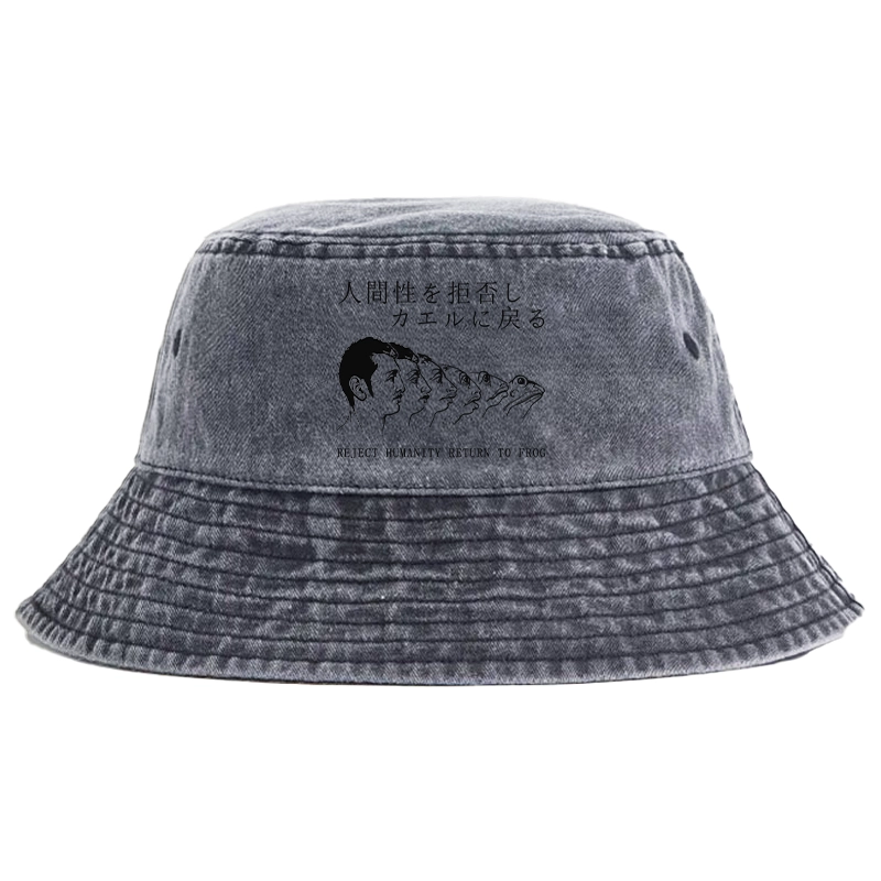 Tokyo-Tiger Return To Frog Washed Bucket Hat