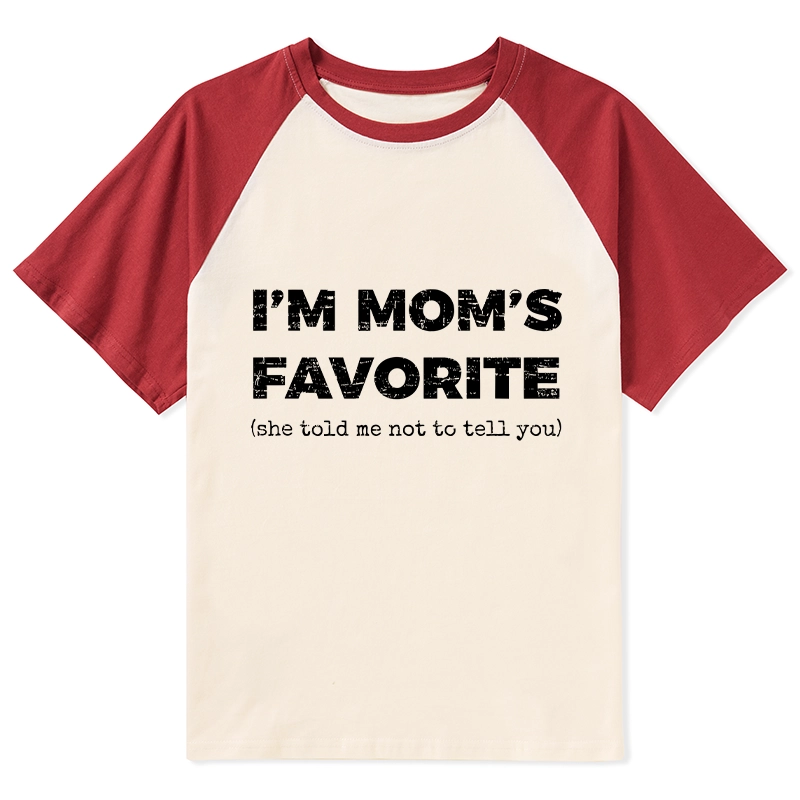 Tokyo-Tiger Mother's Day Jokes Raglan T-shirt
