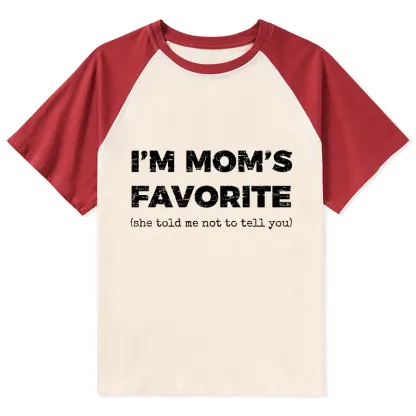 Tokyo-Tiger Mother's Day Jokes Raglan T-shirt