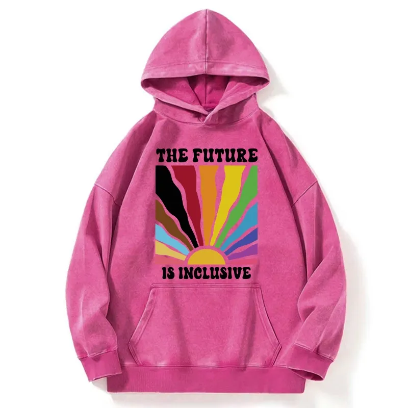 Tokyo-Tiger Pride Future Is Inclusive Washed Hoodie