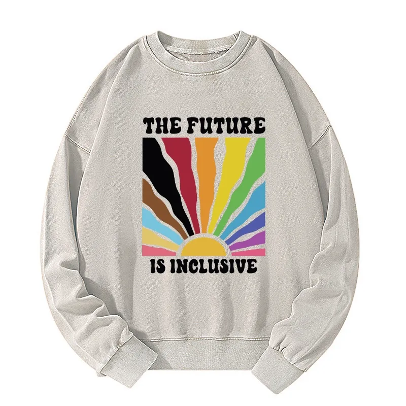 Tokyo-Tiger Pride Future Is Inclusive Washed Sweatshirt Sale