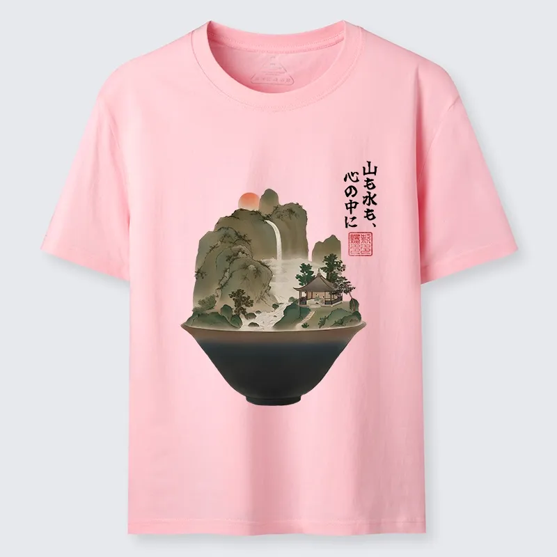 Tokyo-Tiger Bowl Of Zen Art Classic T-Shirt