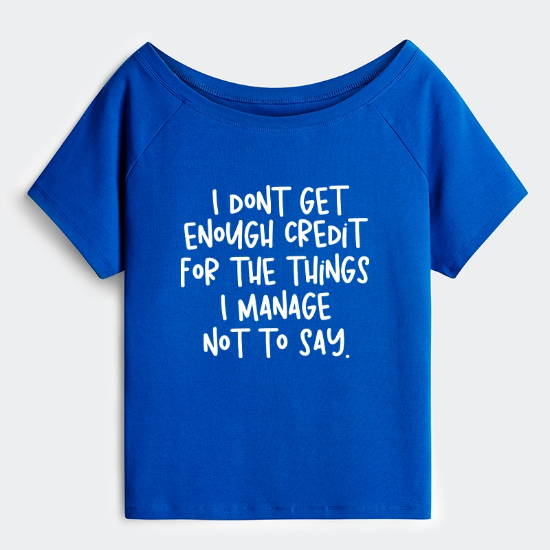 Tokyo-Tiger Saying No Is A Superpower Off Shoulder T-Shirt