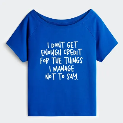 Tokyo-Tiger Saying No Is A Superpower Off Shoulder T-Shirt