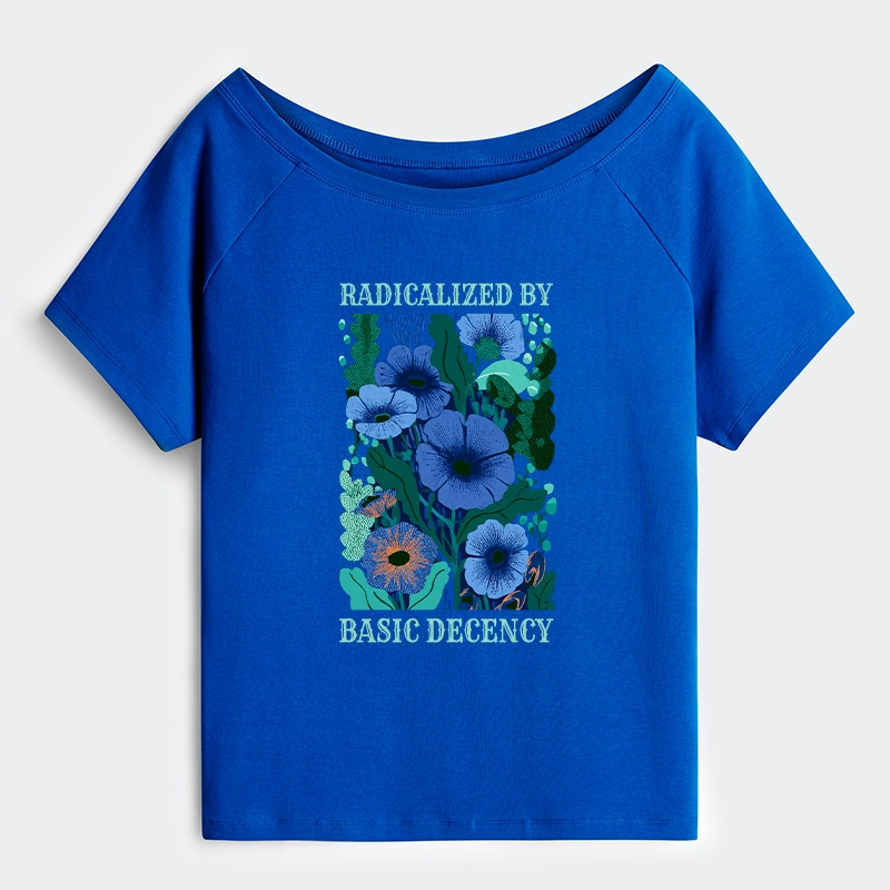 Tokyo-Tiger Pure Radicalism Off Shoulder T-Shirt