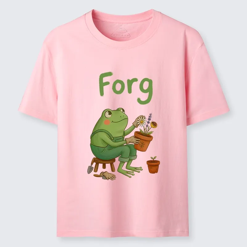 Tokyo-Tiger Cute Frog Gardening Meme Classic T-Shirt