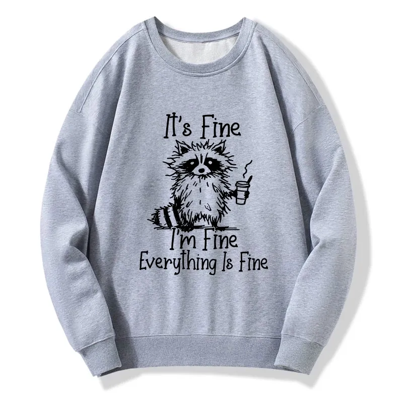 Tokyo-Tiger Raccoon Fine Meme Classic Sweatshirt