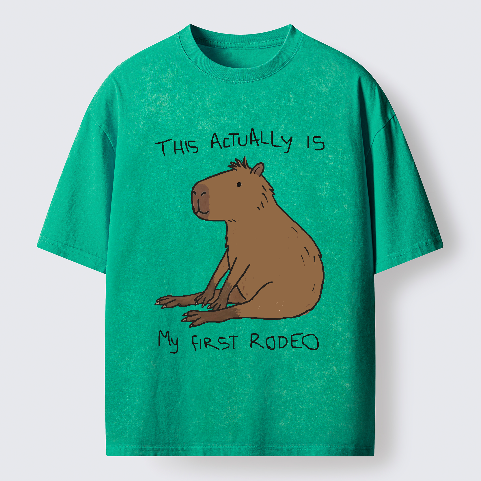 Tokyo-Tiger First Rodeo Capybara Washed T-Shirt