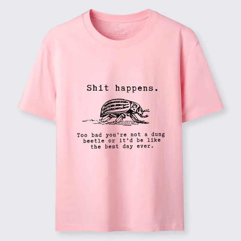 Tokyo-Tiger Funny Dung Beetle Life Philosophy Classic T-Shirt