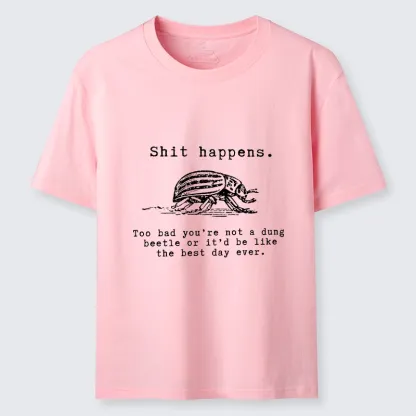 Tokyo-Tiger Funny Dung Beetle Life Philosophy Classic T-Shirt