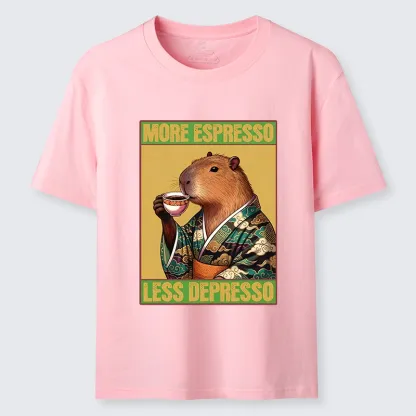 Tokyo-Tiger Capybara Coffee Break Classic T-Shirt