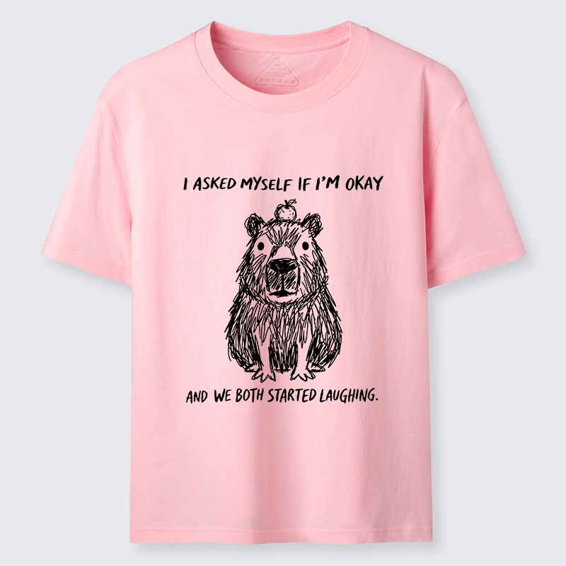Tokyo-Tiger The Line Capybara：I Asked Myself If I'm Okay Classic T-Shirt