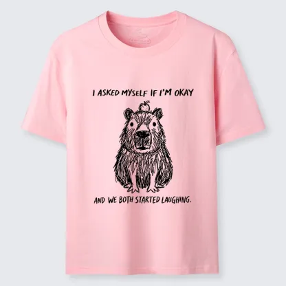 Tokyo-Tiger The Line Capybara：I Asked Myself If I'm Okay Classic T-Shirt