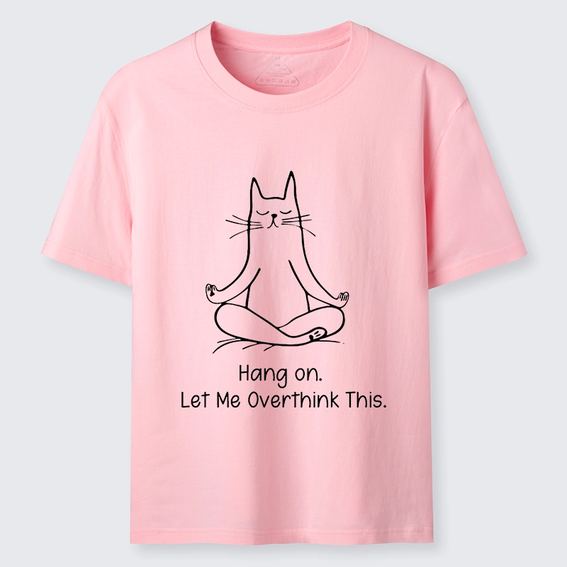 Tokyo-Tiger Meditating Cat Overthinking Vibe Classic T-Shirt