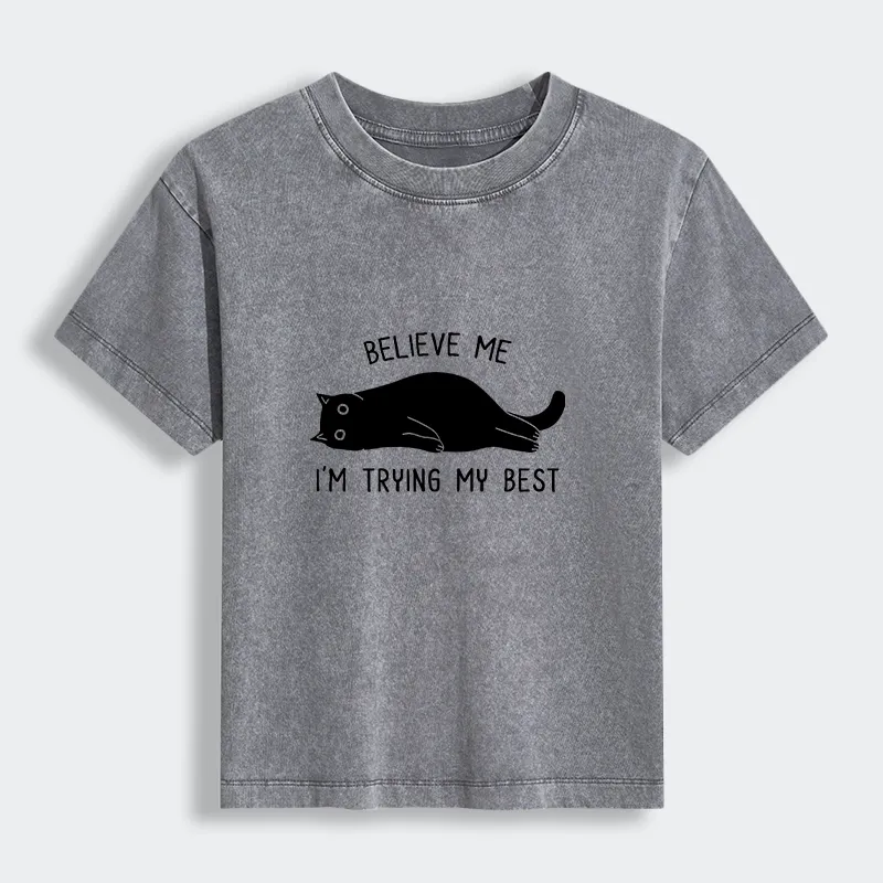 Tokyo-Tiger When Life Is Hard Nap First Women's Washed T-shirt Sale