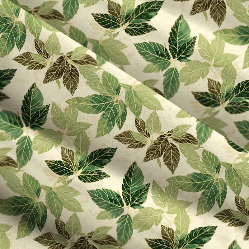 Tokyo-Tiger Green Leaf Escape Maxi Dress
