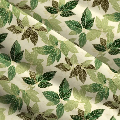 Tokyo-Tiger Green Leaf Escape Maxi Dress