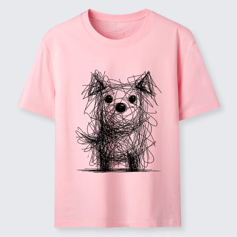 Tokyo-Tiger Scruffy Dog Chaos Art Classic T-Shirt