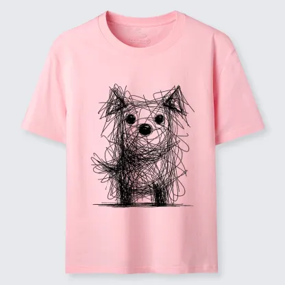 Tokyo-Tiger Scruffy Dog Chaos Art Classic T-Shirt