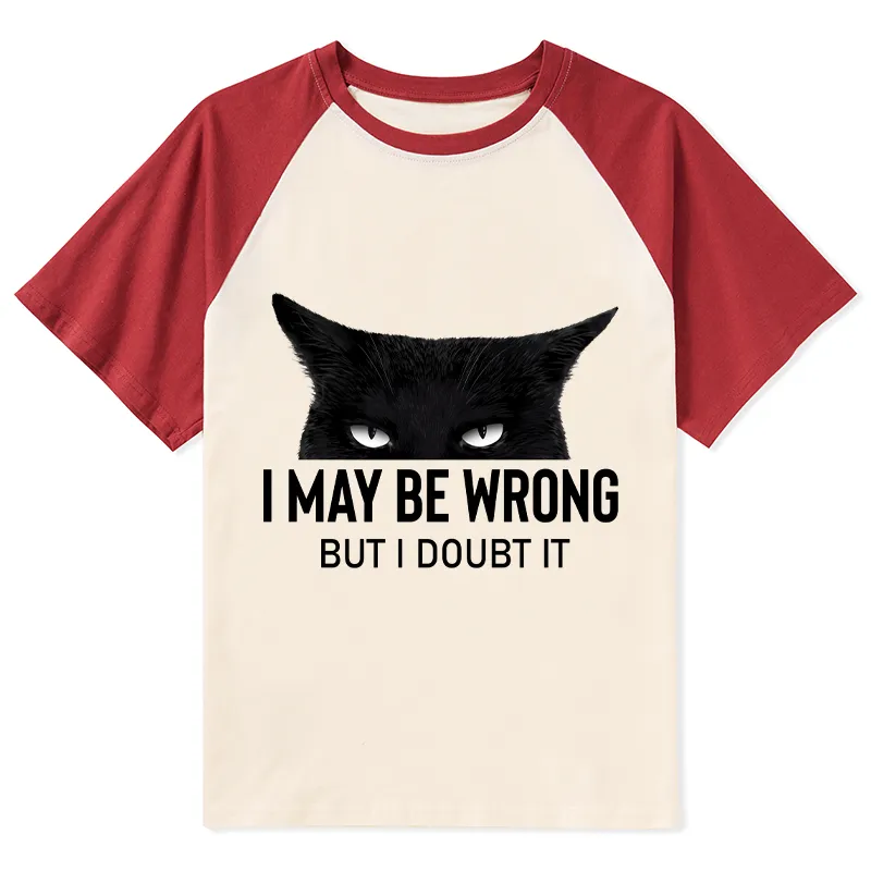 Tokyo-Tiger Confident Cat Attitude Meme Raglan T-shirt