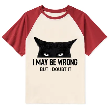 Tokyo-Tiger Confident Cat Attitude Meme Raglan T-shirt