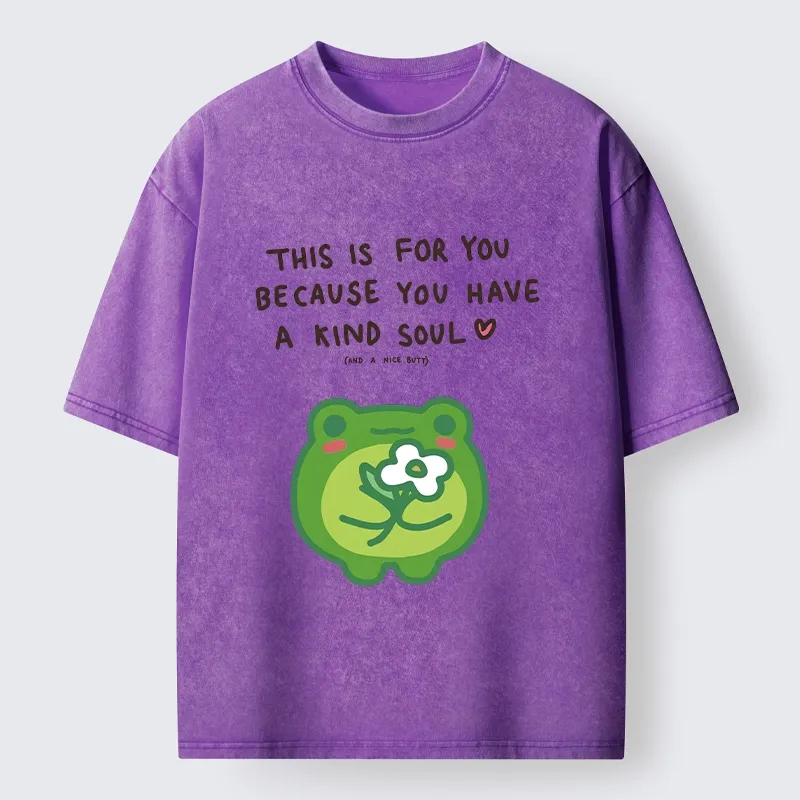Tokyo-Tiger Cute Frog Has A Nice Gift Washed T-Shirt