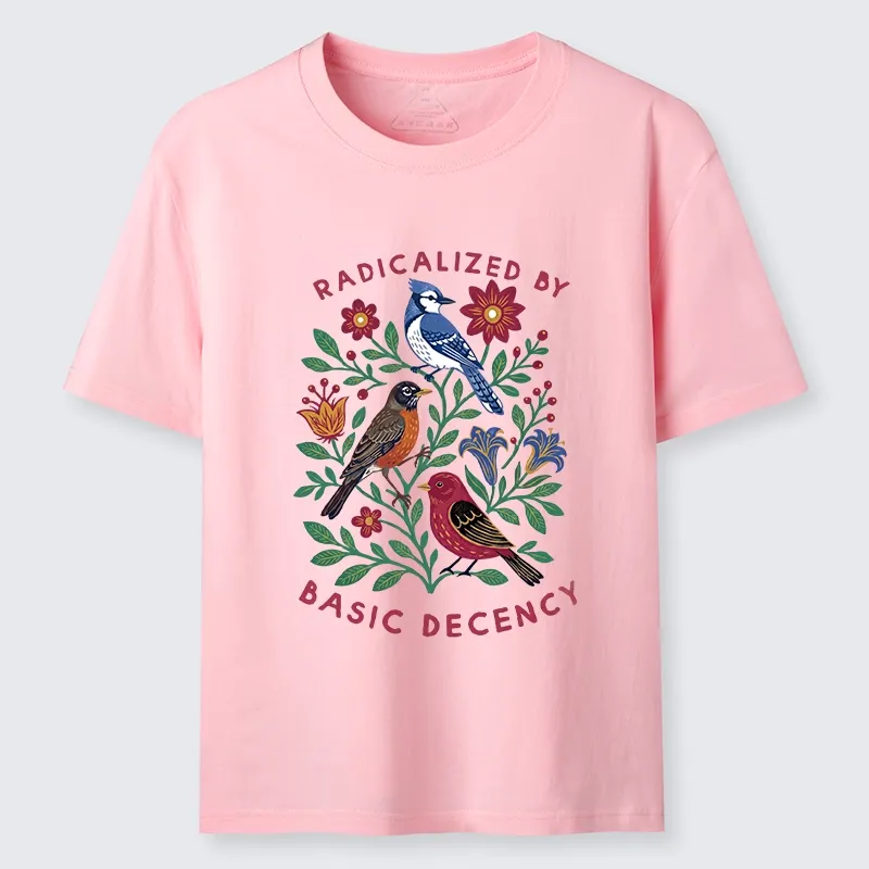 Tokyo-Tiger Birds Love Basic Decency Classic T-Shirt Sale