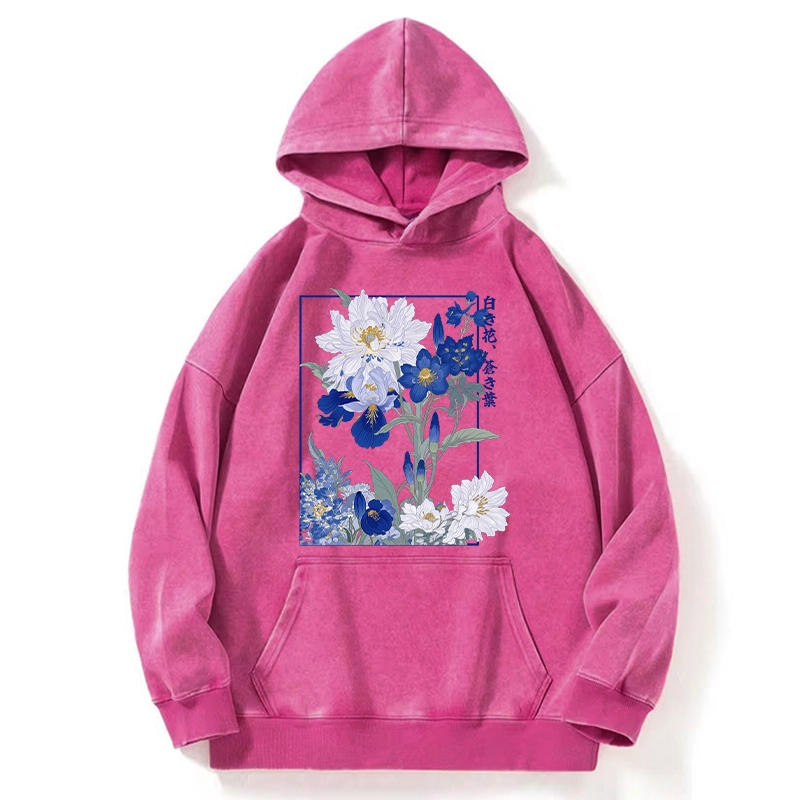 Tokyo-Tiger Blossoms Of The Firmament Washed Hoodie