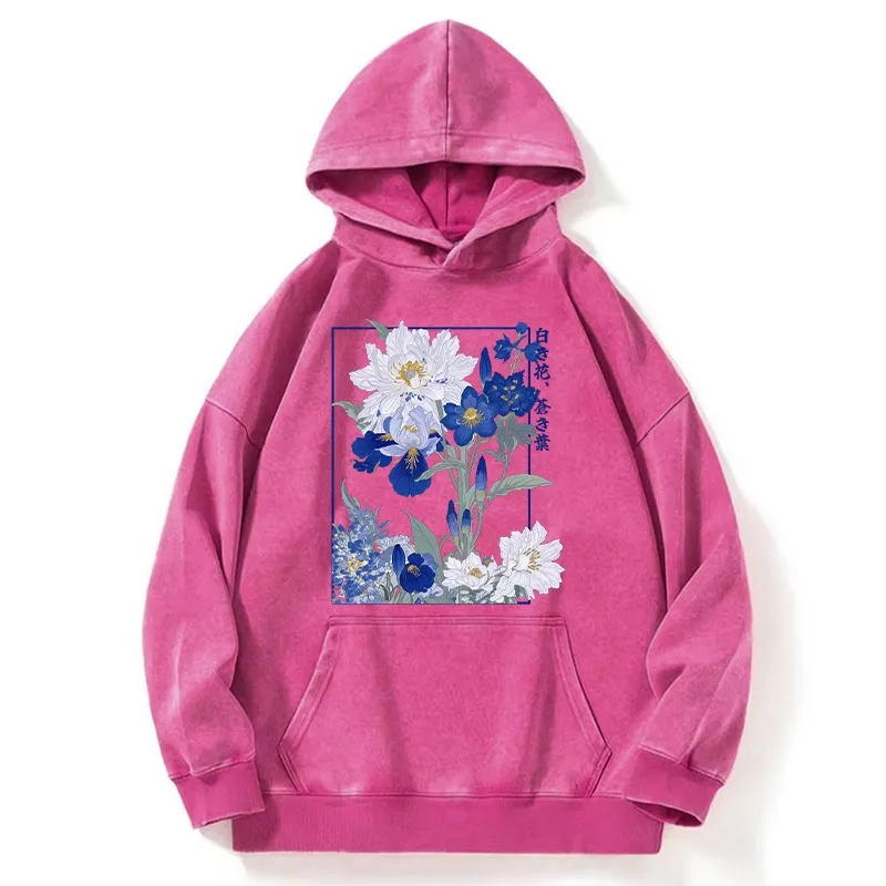 Tokyo-Tiger Blossoms Of The Firmament Washed Hoodie