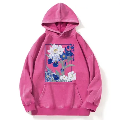 Tokyo-Tiger Blossoms Of The Firmament Washed Hoodie