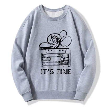 Tokyo-Tiger Cassette Fine Meme Classic Sweatshirt