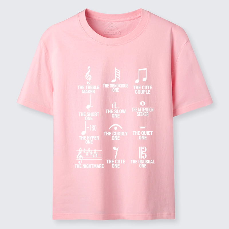 Tokyo-Tiger Musician With Note Types Classic T-Shirt