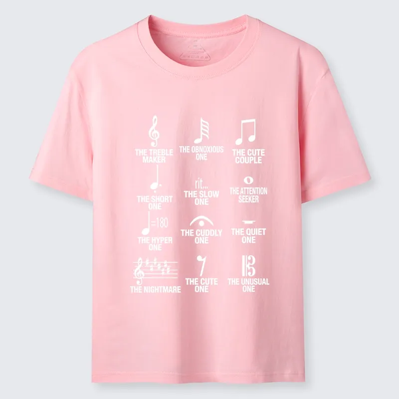 Tokyo-Tiger Musician With Note Types Classic T-Shirt