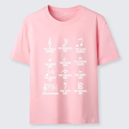 Tokyo-Tiger Musician With Note Types Classic T-Shirt