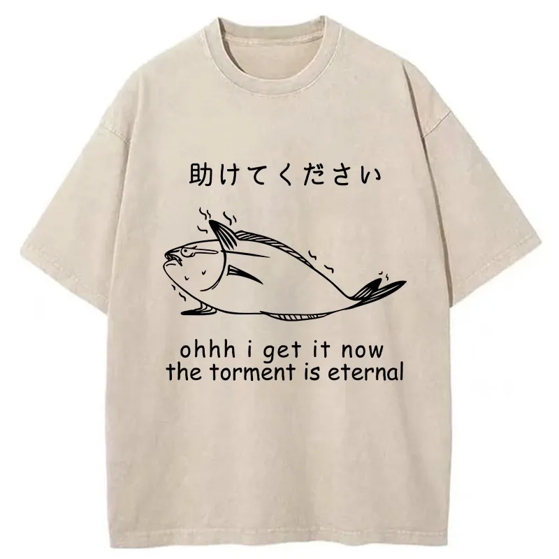 Tokyo-Tiger The Torment Is Eternal Washed T-Shirt