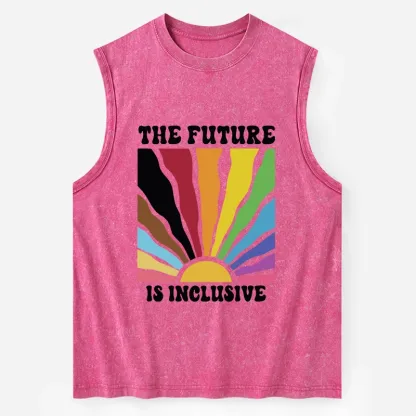 Tokyo-Tiger Pride Future Is Inclusive Washed Tank
