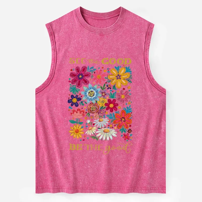 Tokyo-Tiger Flower：See The Good Be The Good Washed Tank