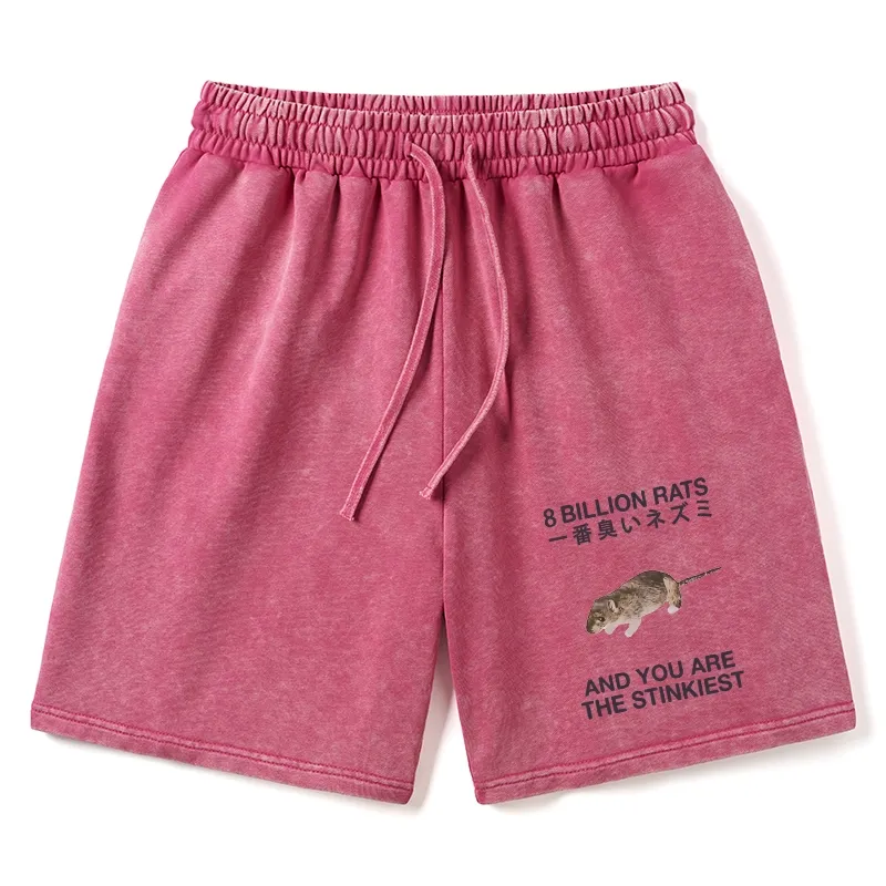 Tokyo-Tiger World's Stinkiest Rat Washed Shorts